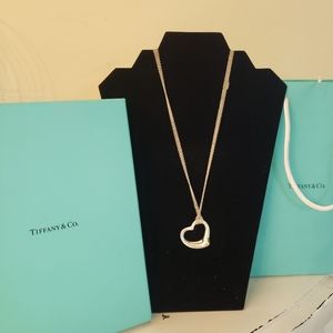 Tiffany Elsa Peretti Open Heart Pendent